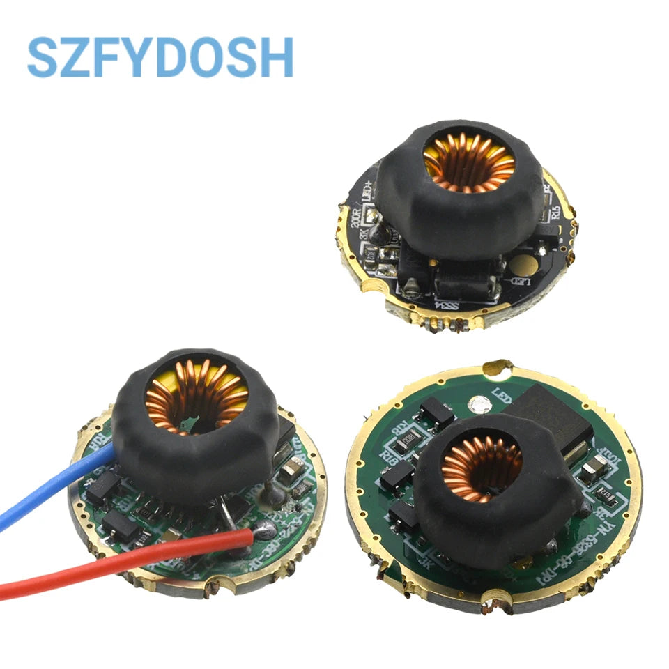 High Power Circuit Board 6~12V Drive Board 6V XHP50/XHP70 Lamp Bead Circuit Board  Diy Electric Vehicle Lamp