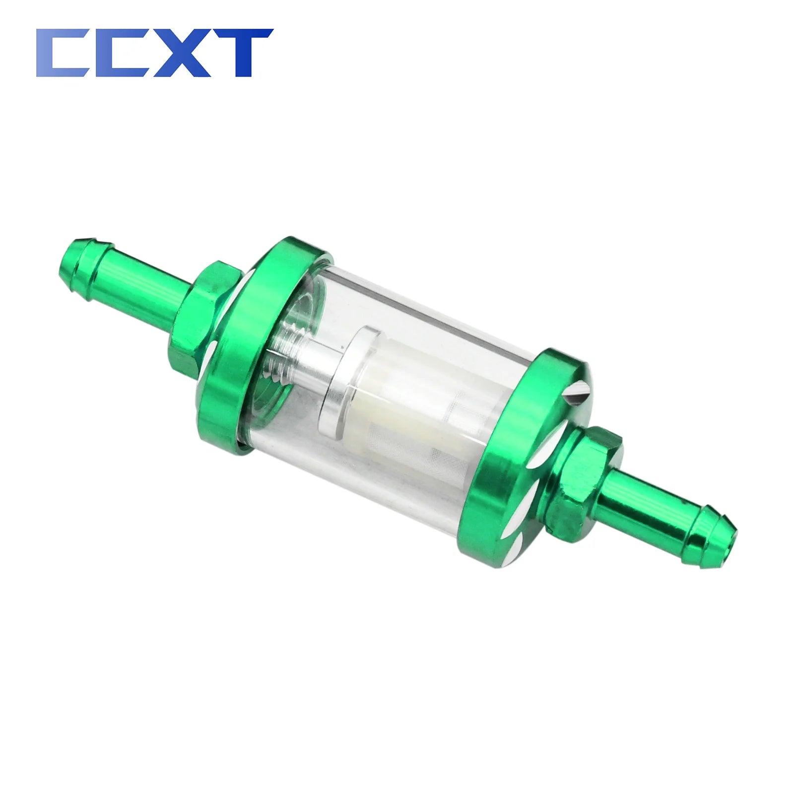 8mm CNC Glass Gas Fuel Gasoline Oil Filter For ATV Kawasaki KTM Honda Yamaha YZ250F YZ450F WR250R WR450R WR250F WR450F Parts