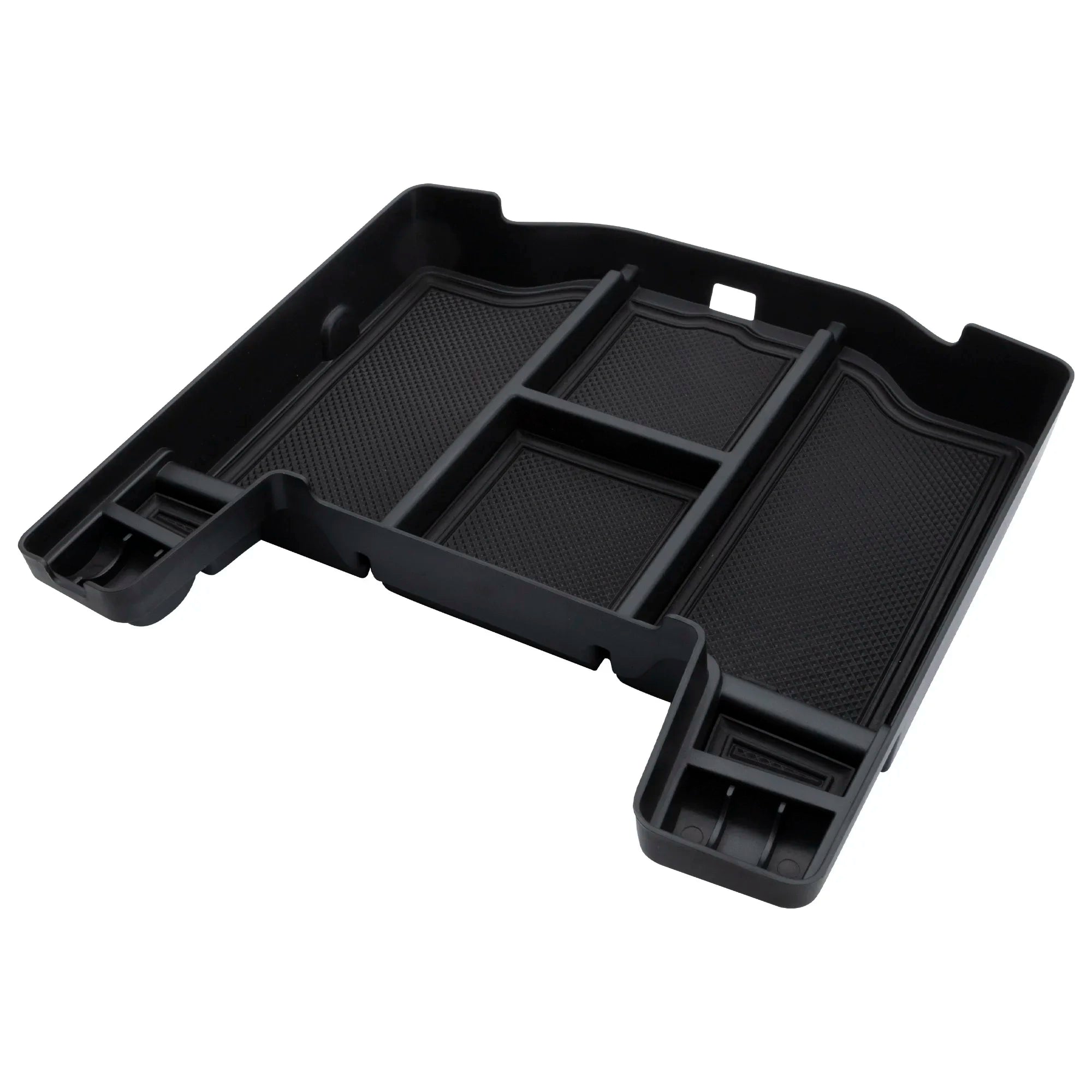Car Center Console Organizer For Dodge RAM 1500 2500 3500 2019- 2022 Black Car Interior Accessories ABS Secondary Storage Box
