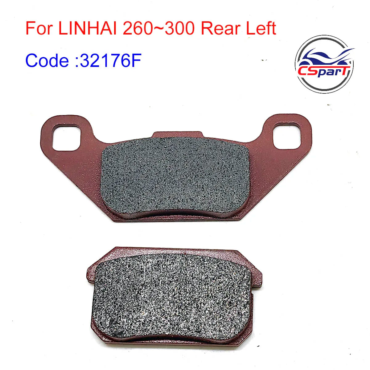 Pastillas de freno delanteras y traseras para LINHAI 260cc 300cc ATV UTV Buggy 4x4 22111 22245 32176F