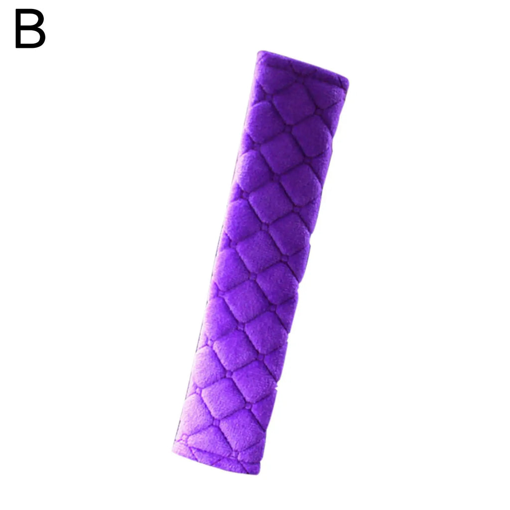 Car Soft Seat Belt Cover Auto Seat Belt Covers Safety Belts Shoulder Protection With Warm Plush Auto Interior Accessories