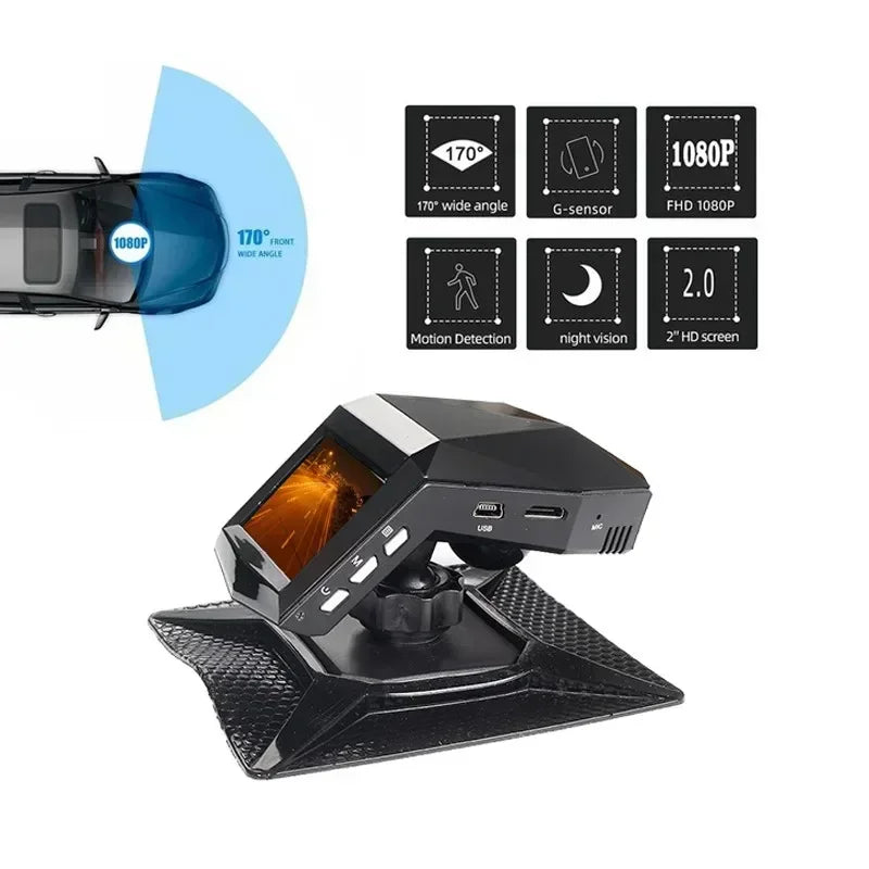4k HD Car DVR Dash Cam 1080P Video Recorder Free 256G memory card gift 170 Angle Night Vision Car Recorders Cycle Recording Dash
