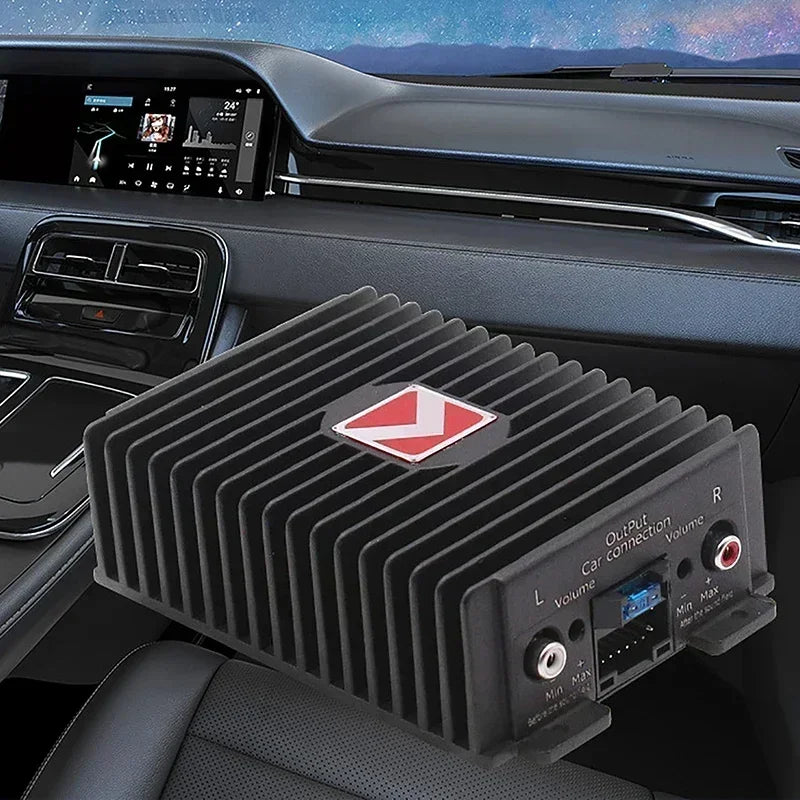 Car Speakers Subwoofer Power Supply Car DSP Amplifier Hi-Fi Booster Audio Digital Sound Processor for Car Radio Stereo Amplifier