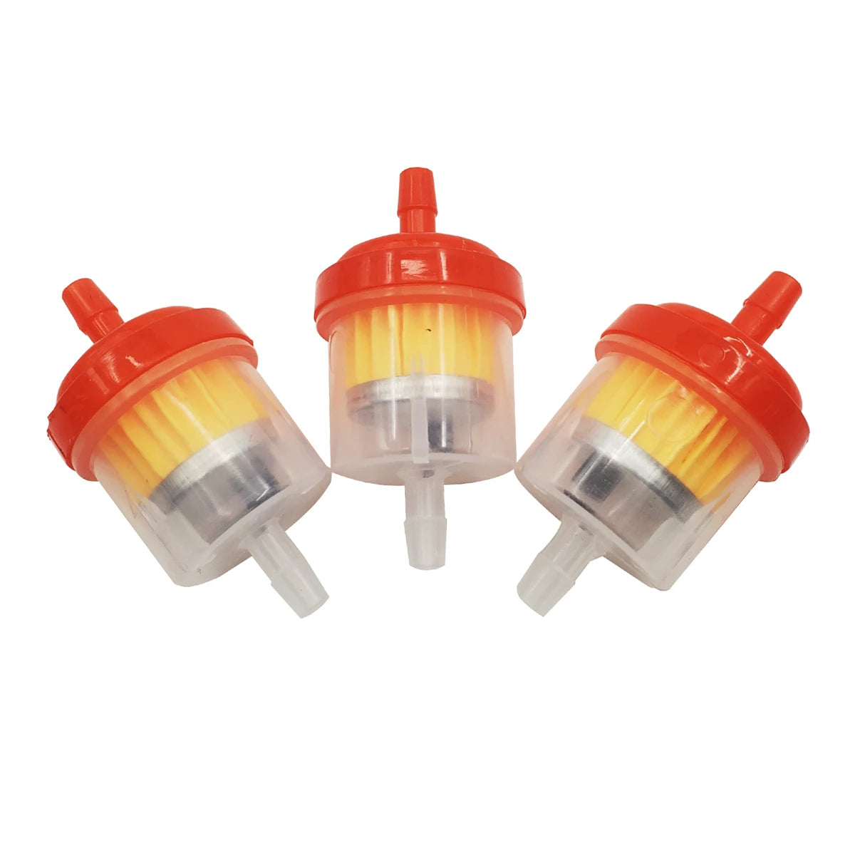 Motorcycle 5 Pcs Engine Carb Oil Gasoline Liquid Fuel Filter Oil Filter Gas Petrol Filters For KTM Honda Suzuki Kawasaki Etc