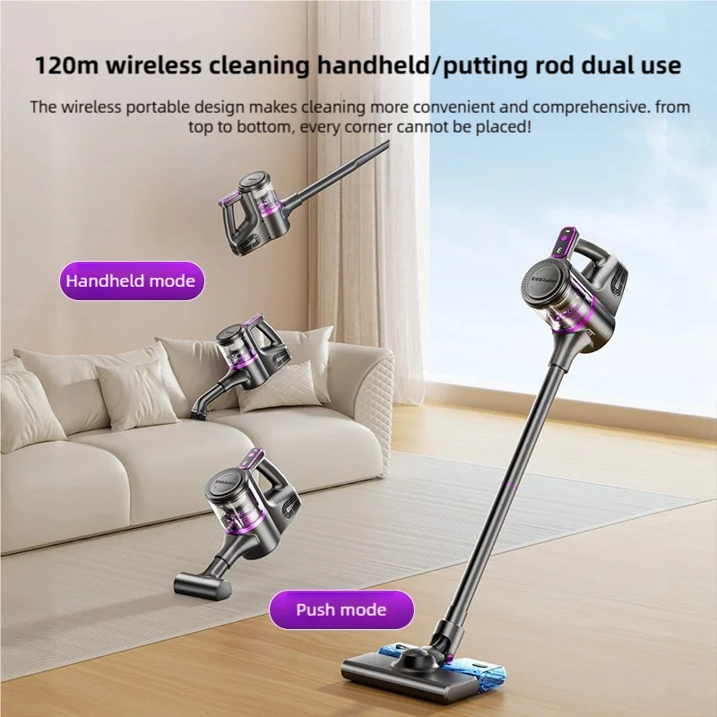 Car Vacuum Cleaner Portable Small Vacuum Cleaner For Multi Purpose Vehicles Small Household Pump Handheld Car Vacuum Cleaner