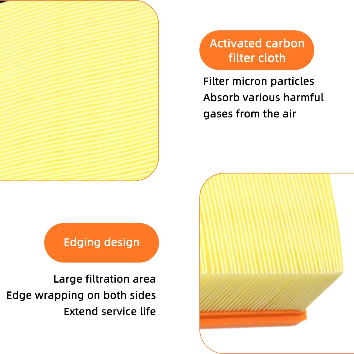 FOR Cadillac/GMC/ Chevrolet Replacement Engine Air Filter 15908915 A3218C PA4134 CAP8755A AF1119 PZA237 TGA8755A CA8755A