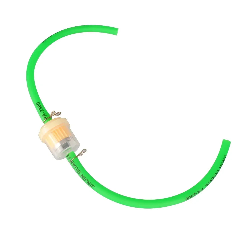 6mm Plastic Fuel Filter with Petrol Line Hose for 49cc 50cc 110cc 125cc 150cc Dirt Bike ATV Honda Yamaha Kawasaki Quad Kart