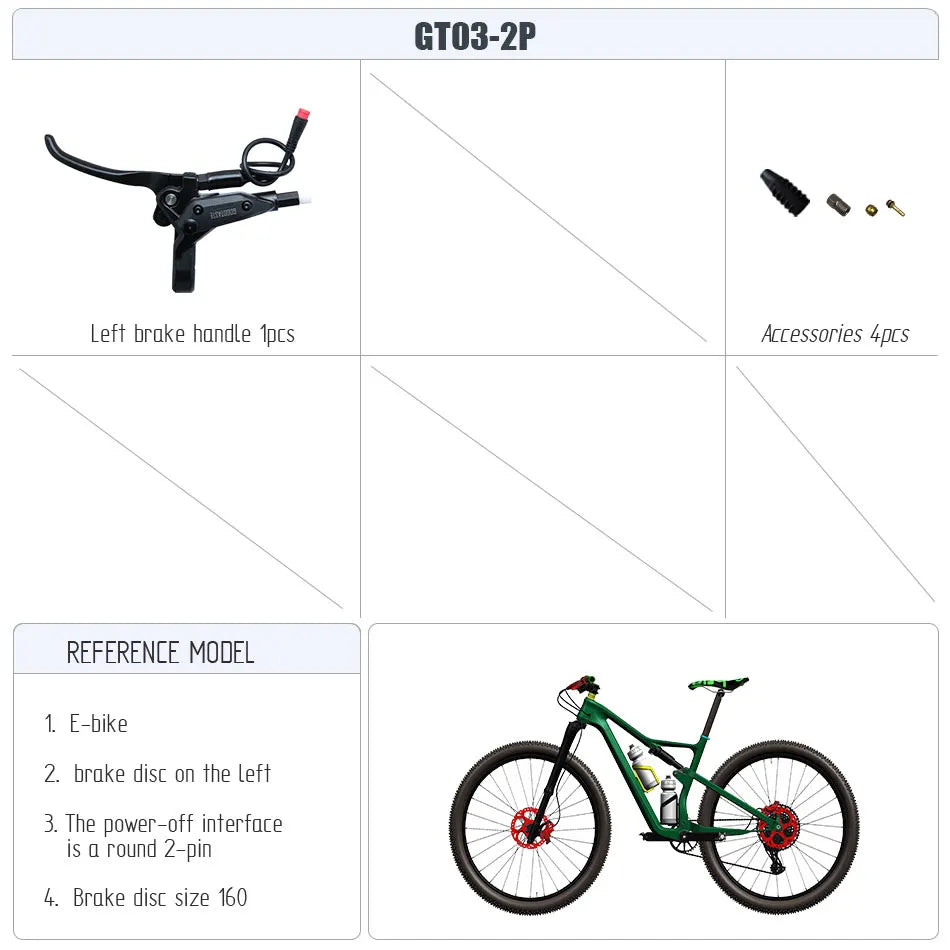 Bicicleta eléctrica plegable con freno de disco hidráulico y pinza de freno, para montaña