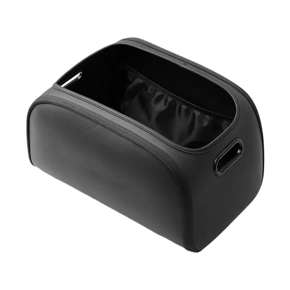 Trunk Organizer Space Saving Large Capacity Leather Car Trunk Storage Organizer For Truck SUV RV Sedan Auto Interior Grocery