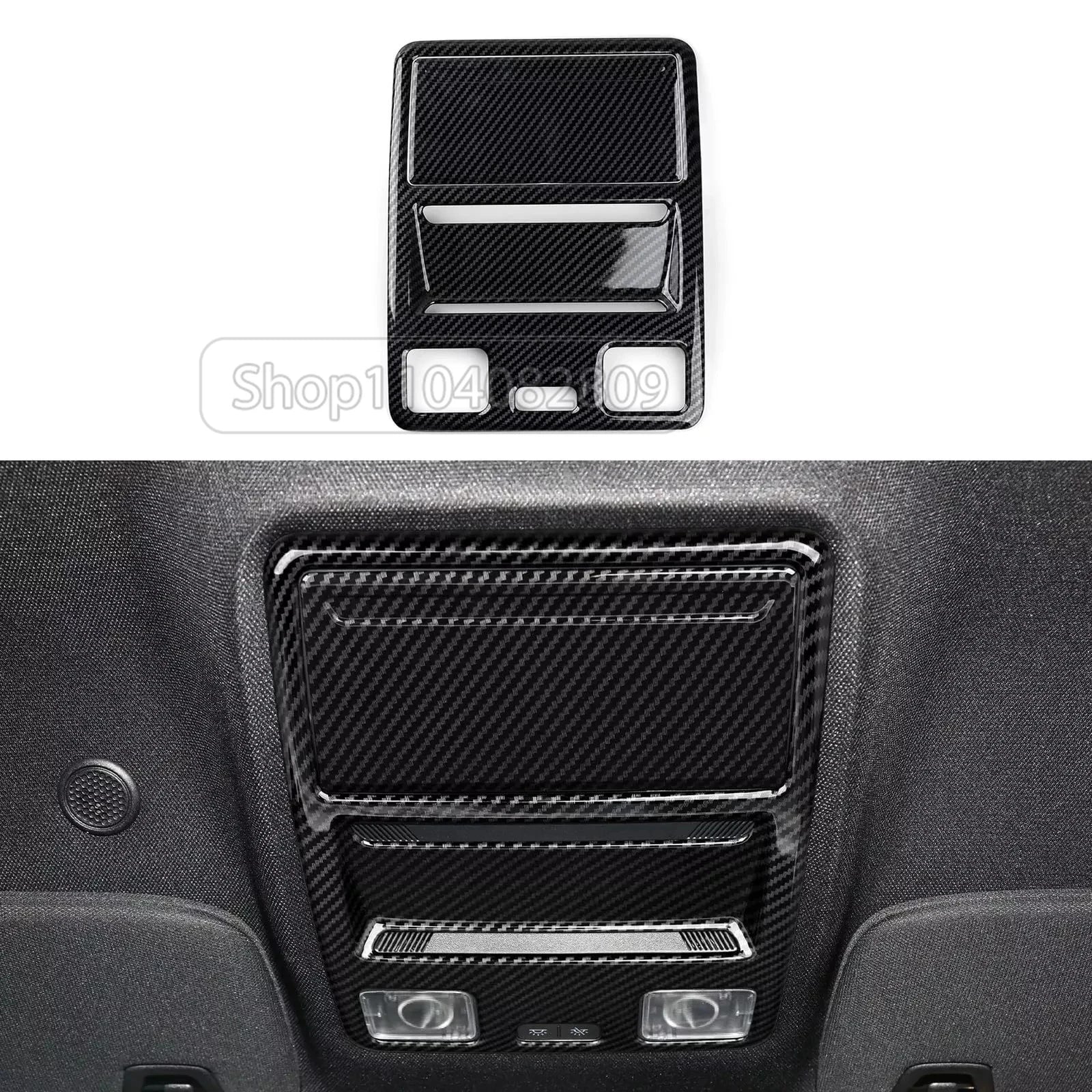 ABS Carbon Fiber Interior Accessories Kit Trim Cover For Ford Mustang AT MT 2024 2025 Center Conlose Gear Shift Panle Decoration
