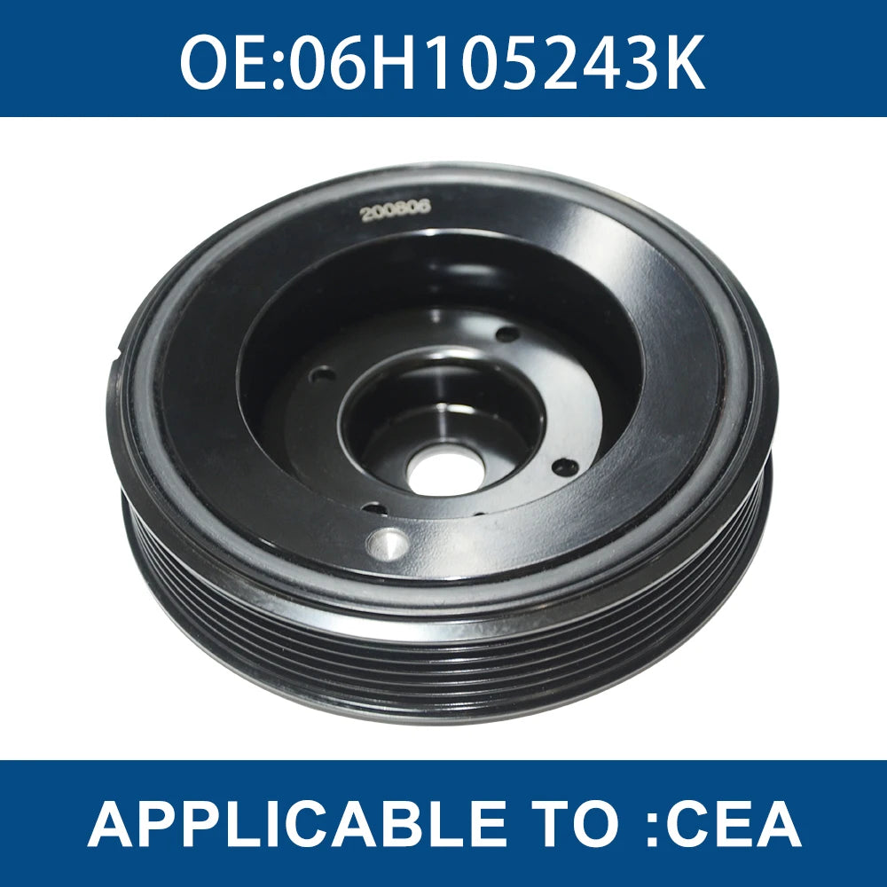 Brand New Crankshaft Pulley 06H105243M 06K105243G 06K105243E 06K105243J 06H105243K For TT/A4/A5/Q5/Golt