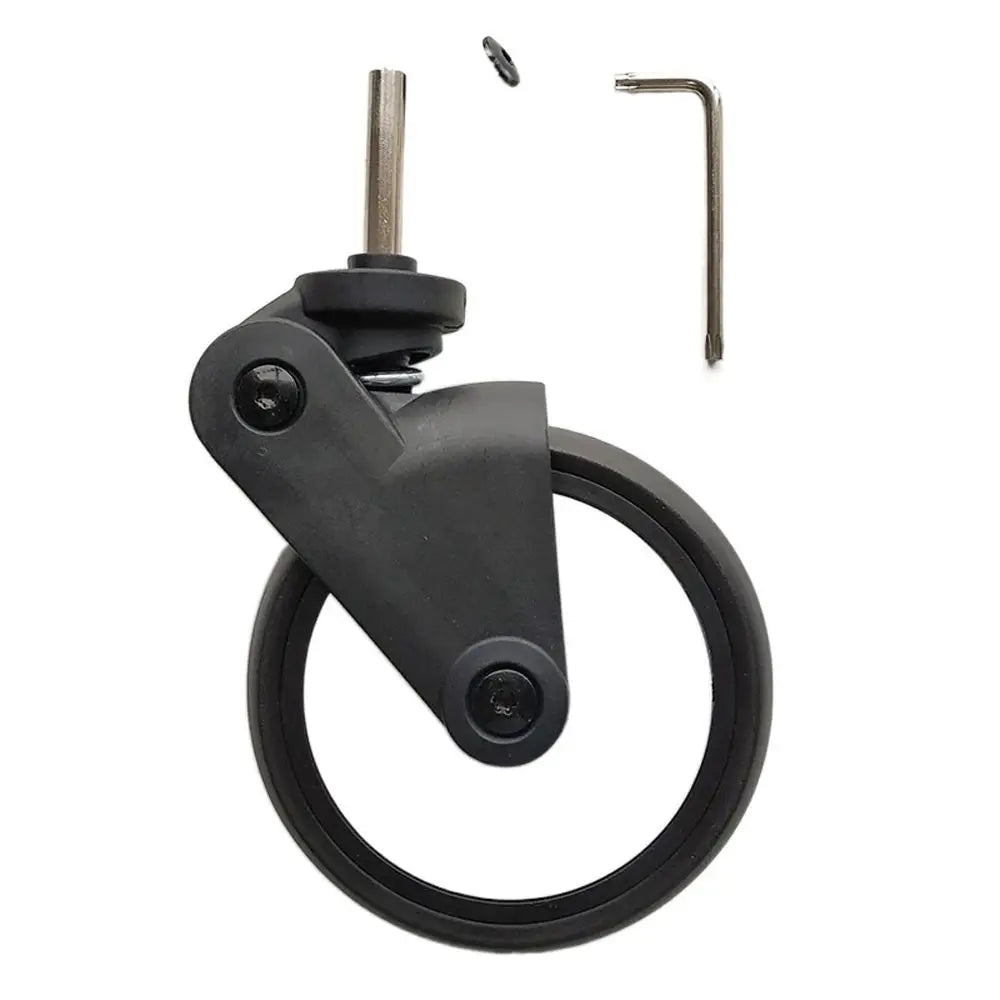 Accessories Trolley Wheel Bracket With Tools Stroller Wheels Screw Clip Type PU Tyre Side Cover Wheel Axle  Accessories