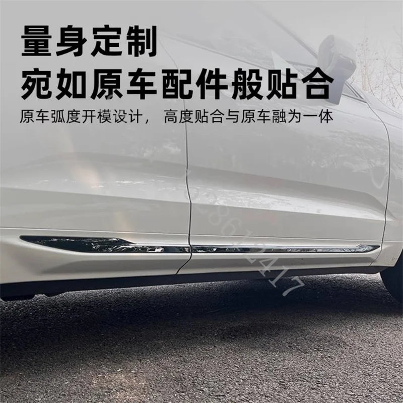 Car Accessories For Volvo xc60 2018 2019 2020 2021~2026 stainless steel Body door side anti-collision decorative bright strip