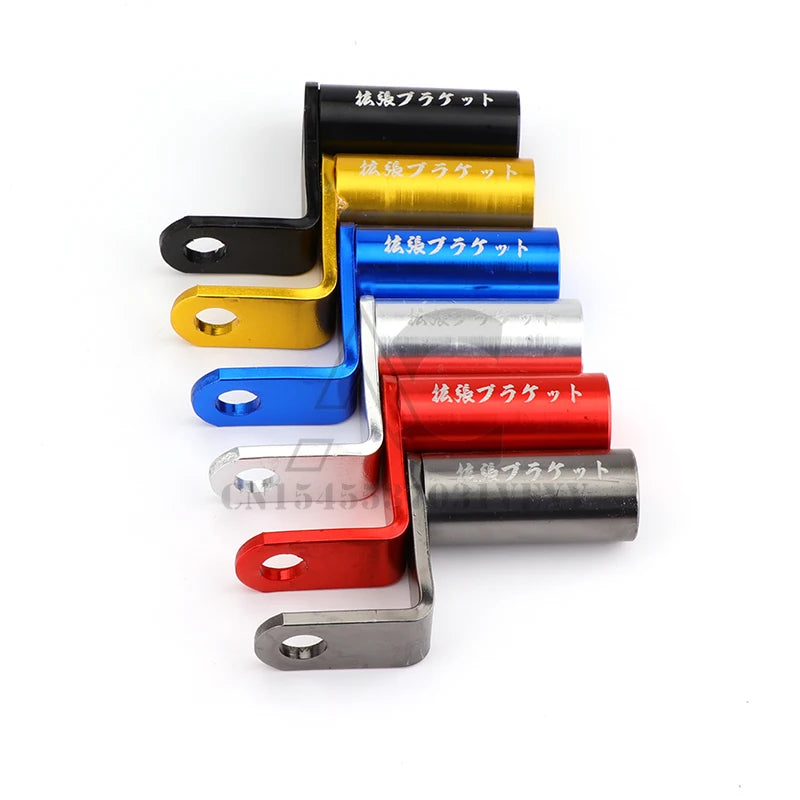 Motorcycle Accessories Rearview Mirror Mount Extender Bracket Holder Clamp Bar Phone Holder Levers Multiple Function