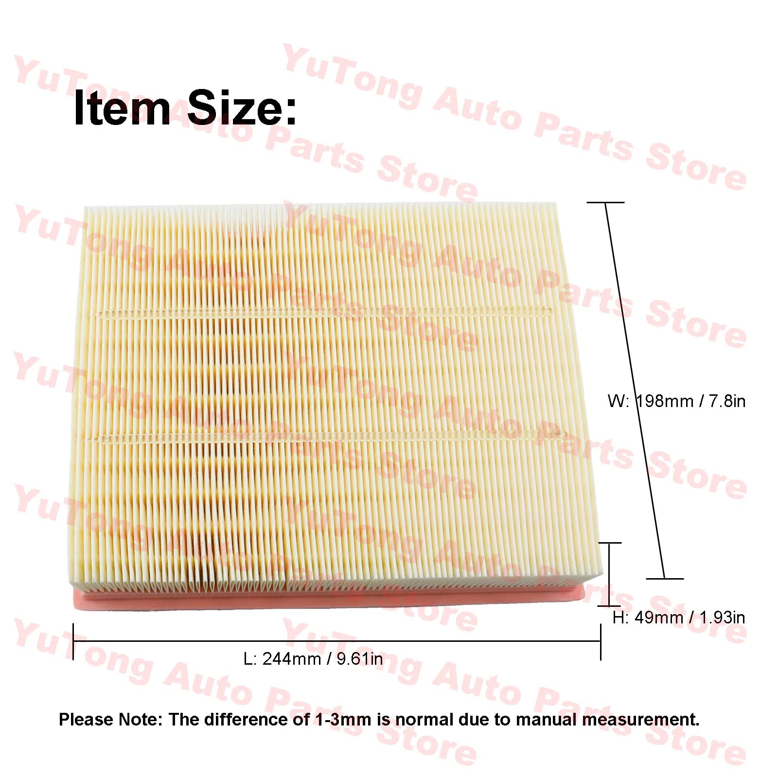 Engine Air Filter For FORD GALAXY CK/MONDEO V CE/Turnier CF/S-MAX CJ/ EDGE/ TAURUS DS73-9601-AC 5243186 Auto Replacement Parts