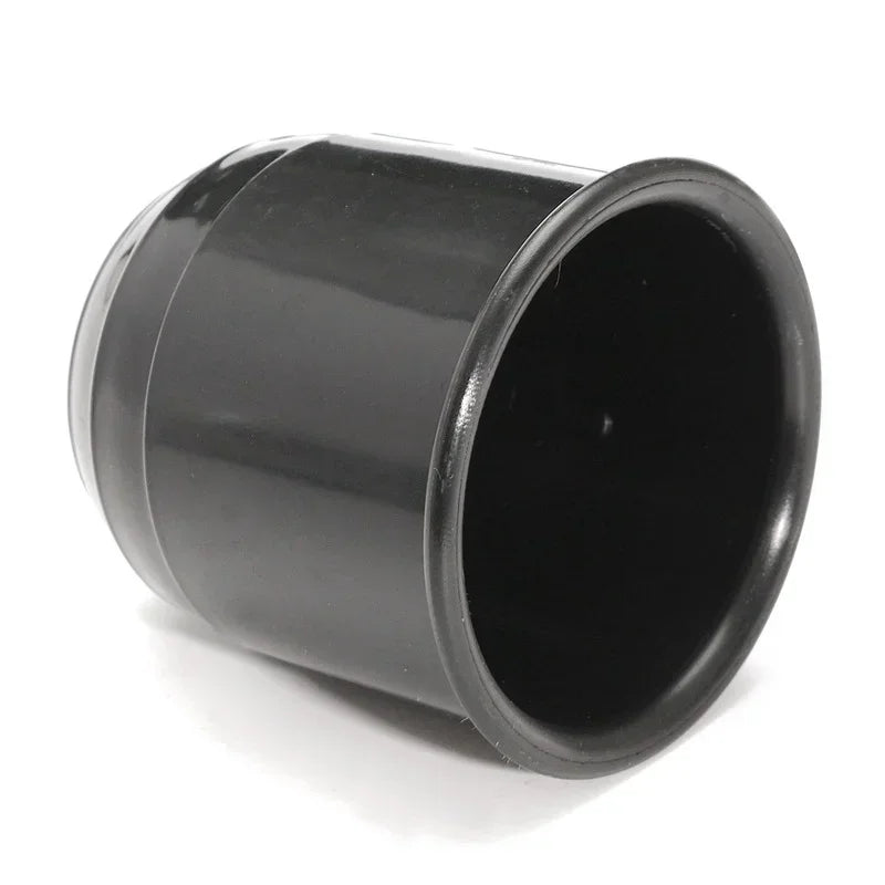 Accesorios universales para remolque de 50 mm, cubierta negra para bola de remolque, tapa para bola de barra de remolque, protección para enganche, estilo de coche