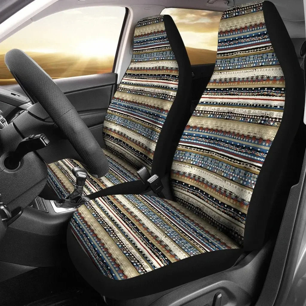 Bohemian Hippie Car Seat Covers Car Seat Accessories Retro Modern Car Decor Vehicle Hippie Van Seat Covers