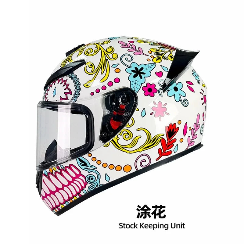 Motorcycle Helmet Unisex cascos