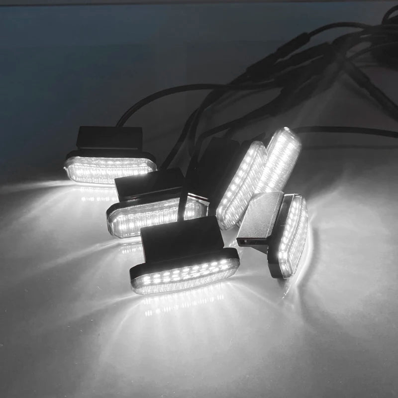 For car pickup truck off-road vehicle 18 LED Front Grille Light Car Daytime Running Light ﻿98% of vehicle models are applicable
