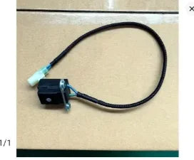 Surfboard accessories, tail fin + charger + carburetor + motor + cable + starter key + shoes + spark plugs, etc.