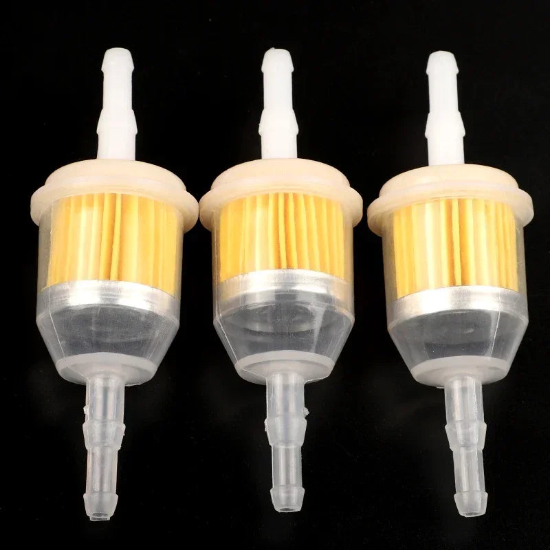 Motorcycle Gasoline Gas Fuel Filter Universal Car Gasoline Oil Filter Universal Moped Scooter Dirt Bike ATV Fuel Filter Tools