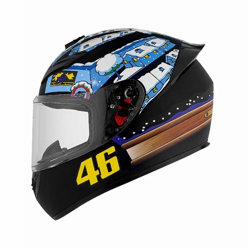Motorcycle Helmet Unisex cascos