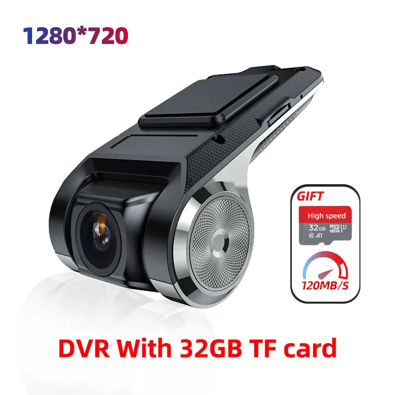 ADAS DVR For Car DVD Android Player Navigation Full HD Car DVR USB ADAS Dash Cam Head Unit Auto Audio Voice Alarm LDWS G-Shock