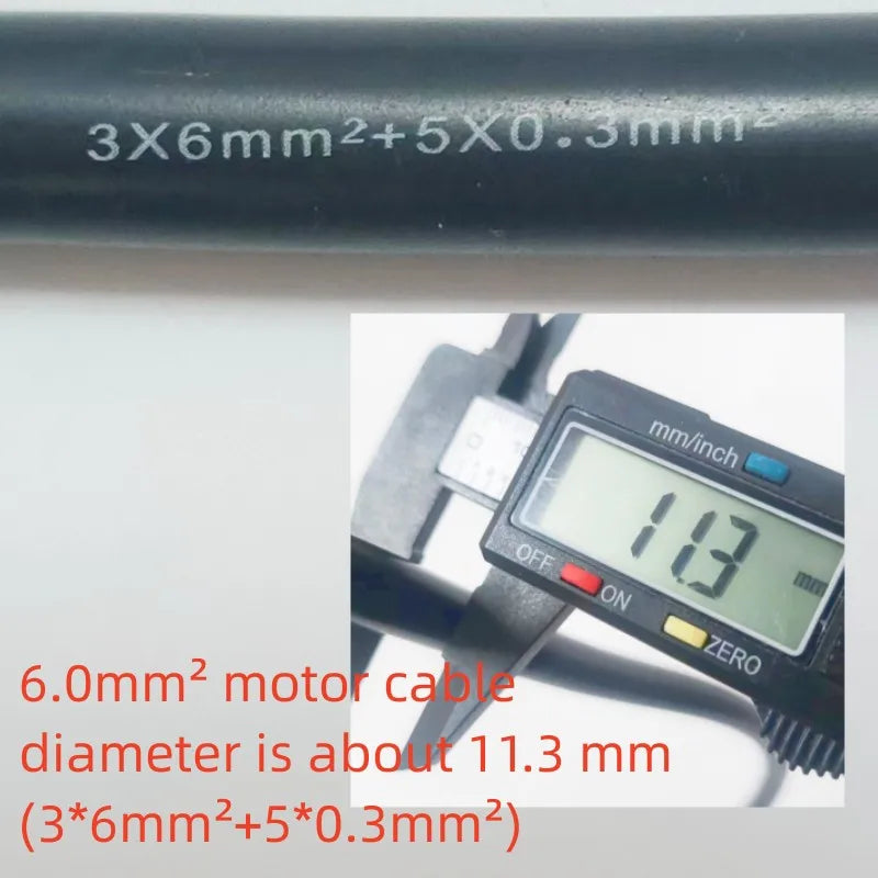 Electric Trike Accessories Electric Tricycle Differential Motor Cable Electric Trike Motor Wire  Electric Vehicle Accessories