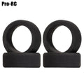 4Pcs High Density Foam Tire Wheel Tyre Antiskid Silent 70*27mm for RC Car 1/10 HSP HPI Redcat Tamiya Kyosho Drift Road Racing