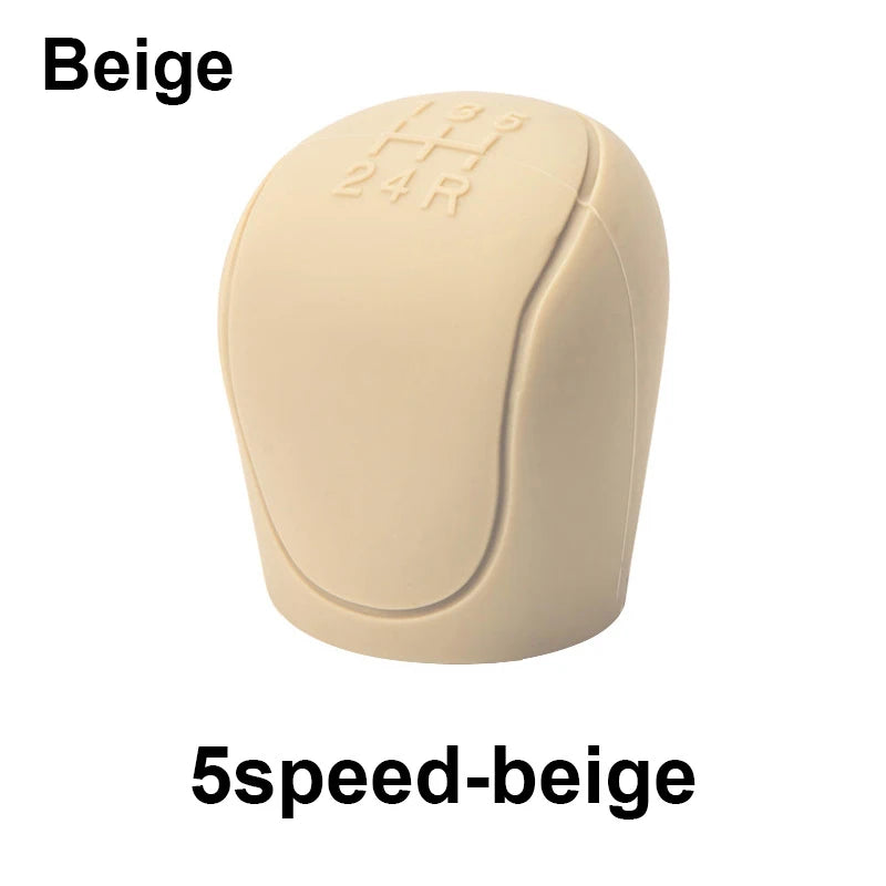 1PC Manual 5/6-speed Car Interior Accessories Car Silicone Gear Shift Knob Cover Shift Non-Slip Car Interior Accessories