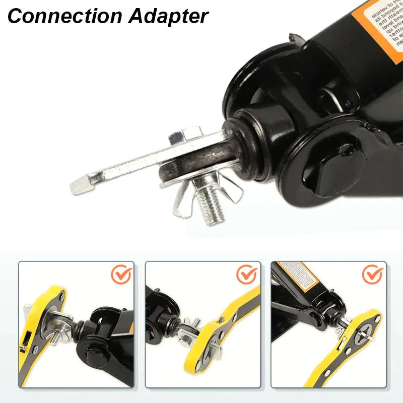 Car Jack Wrench Ratchet Handle AUTO Tire Wheel Lug Hand Tool Lift Spanner Key Tyre Repair Scissor Maintenance Garage Labor Save