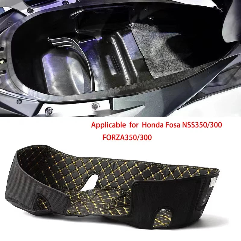 Motorcycle Accessories for HONDA ADV350 FORZA350 Motorcycle Rear Trunk Inner Cushion Seat Bucket Storage Luggage Box Liner Pad