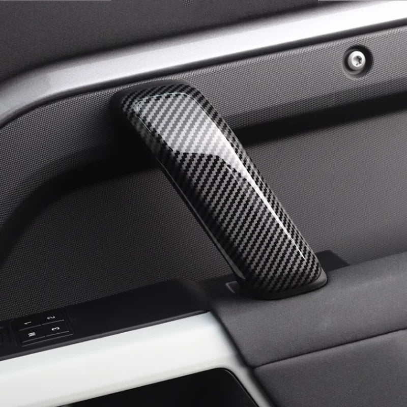 For Land Rover Defender 110 2020 2021 2022 2023 2024 Car Interior Accessories Side Door Armrest Handle Cover Trim 3pcs