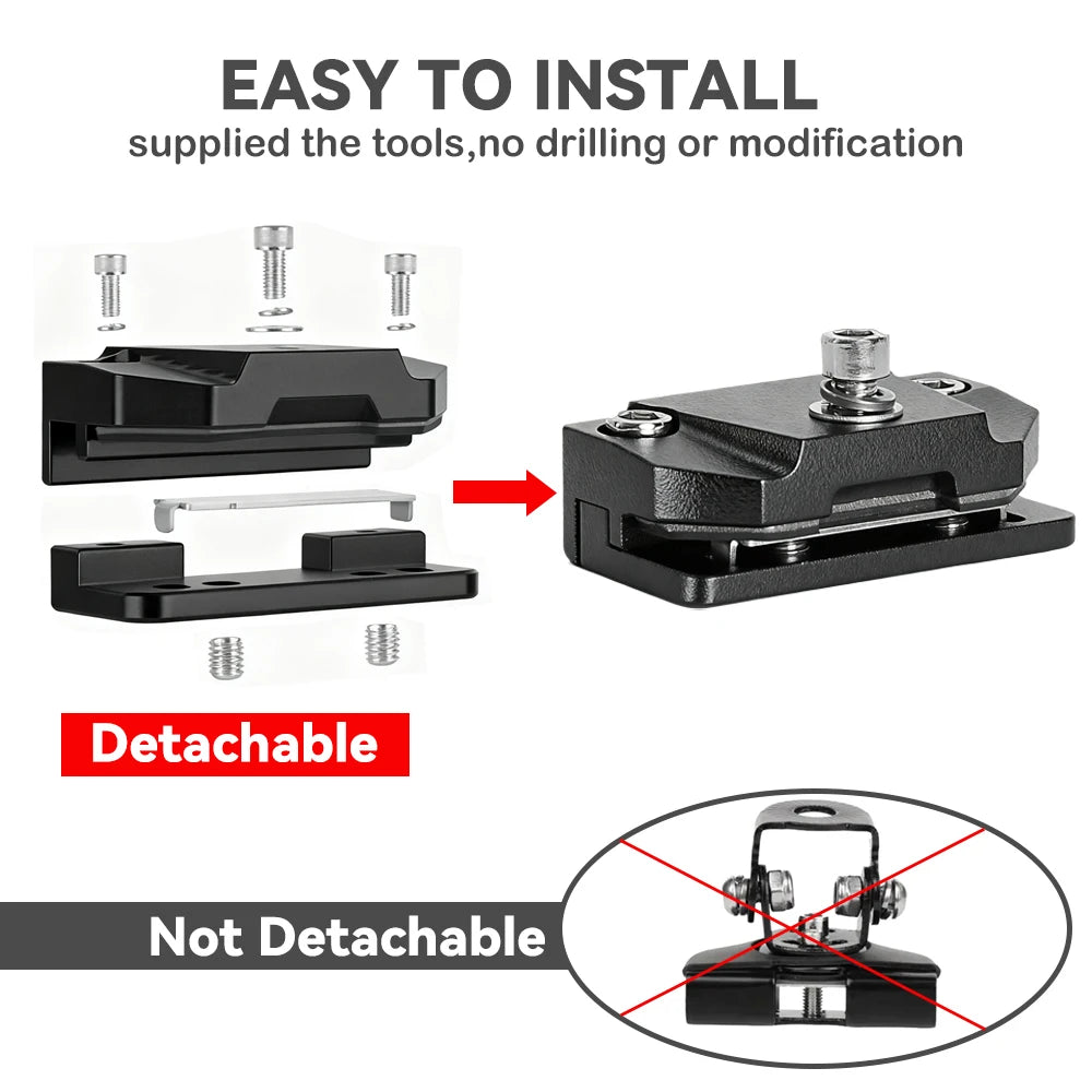Accesorios de iluminación para automóvil, soporte de montaje de barra de luz de trabajo LED universal para todoterrenos, camiones, SUV, soporte de foco, soporte para faros delanteros