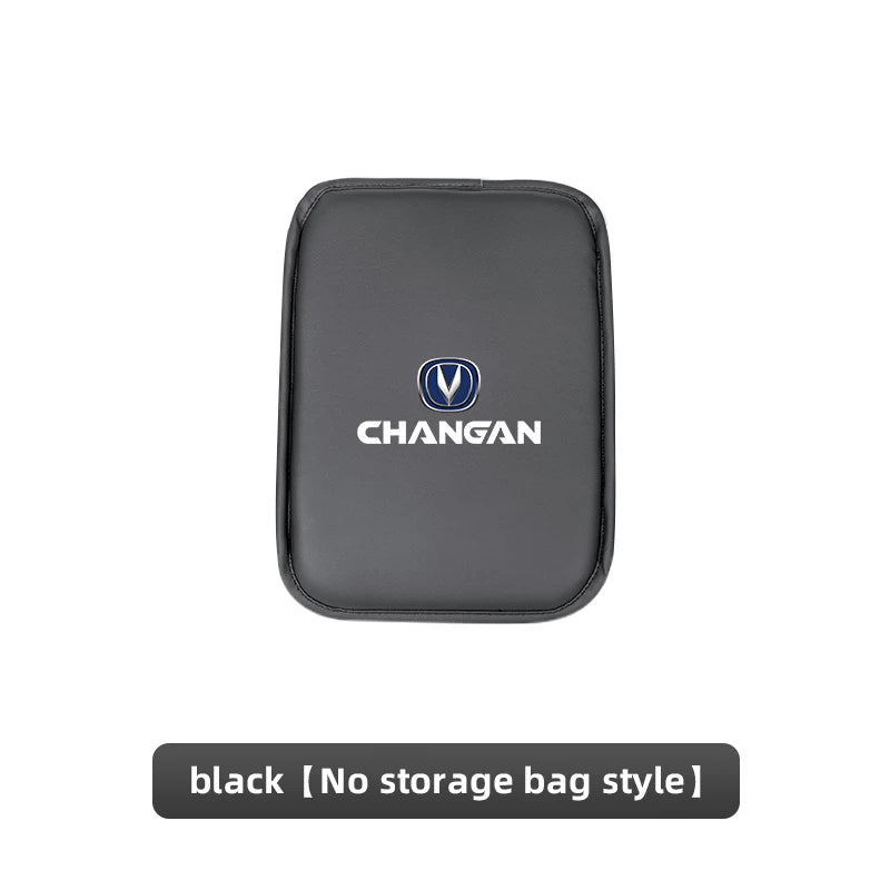 Leather Car Interior Armrest Box Cover Center Console Accessories For Changan CS95 CS85 CS75 CS55 CX20 CS35 CS15 CX70 EADO 2017
