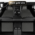 SEAMETAL 4Pcs Car Floor Mat Full Set Universal Non-Slip Auto Carpet Waterproof All-Weather Car Mat Anti Scratch Cargo Liner