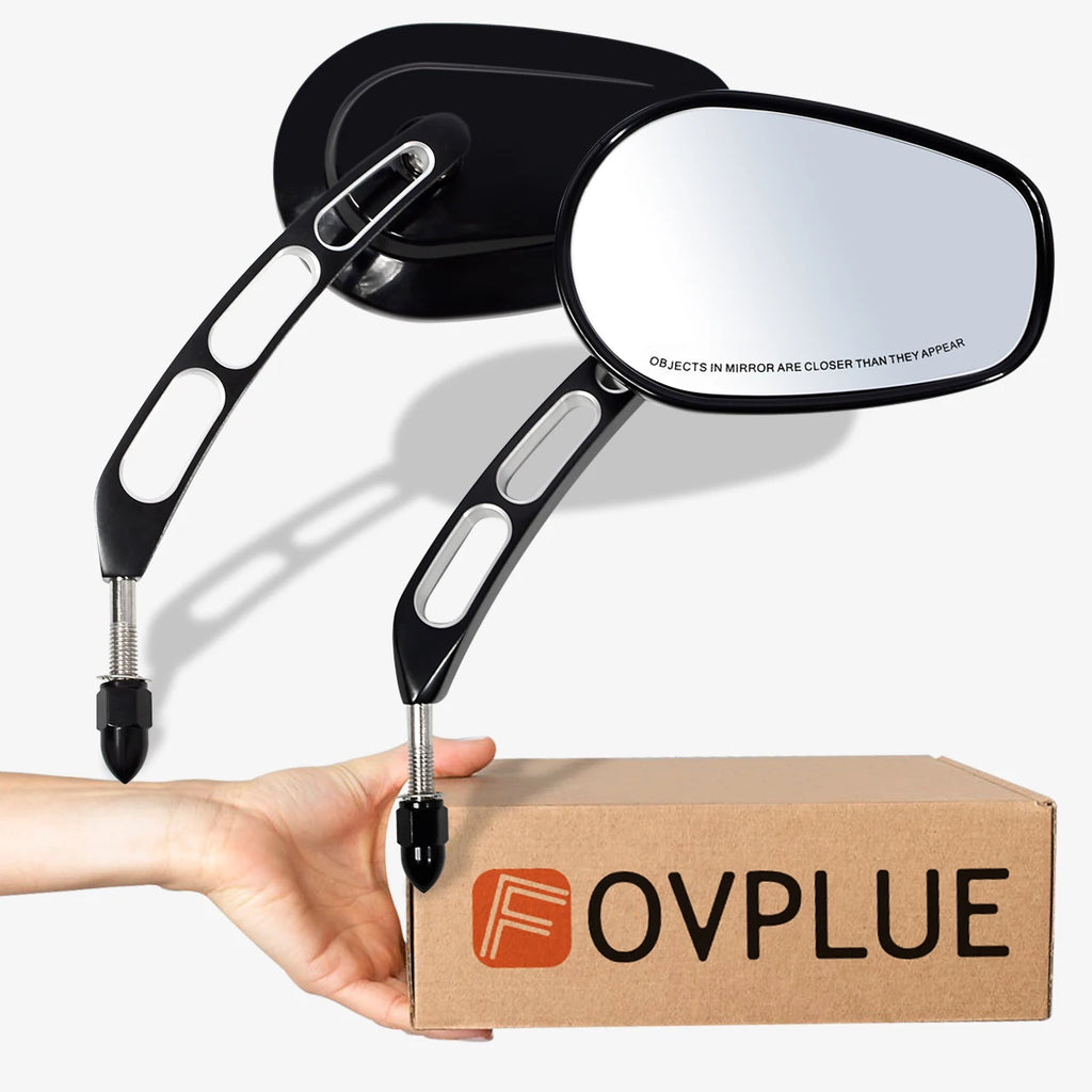 Rear View Side Mirror Accessories Fits For Harley Touring Road King XL 883 Sportster Fatboy Dyna FXDF FLSTF Softail Motorcycles