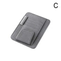 Car Sun Visor Organizer Multi-Pocket Business Card Storage Management Sunglasses Holder Visor Accessories Auto Interior