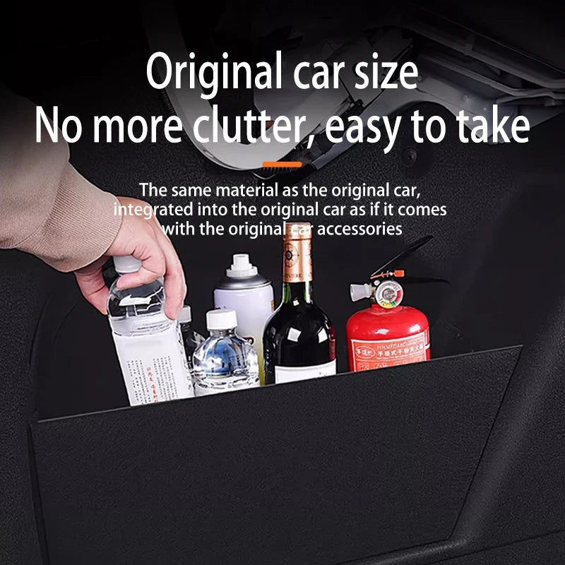 Car Accessories For VW Volkswagen Jetta Sagitar A7 2019~2025 Trunk Storage Partition Multifunction Storage Auto Interior Parts