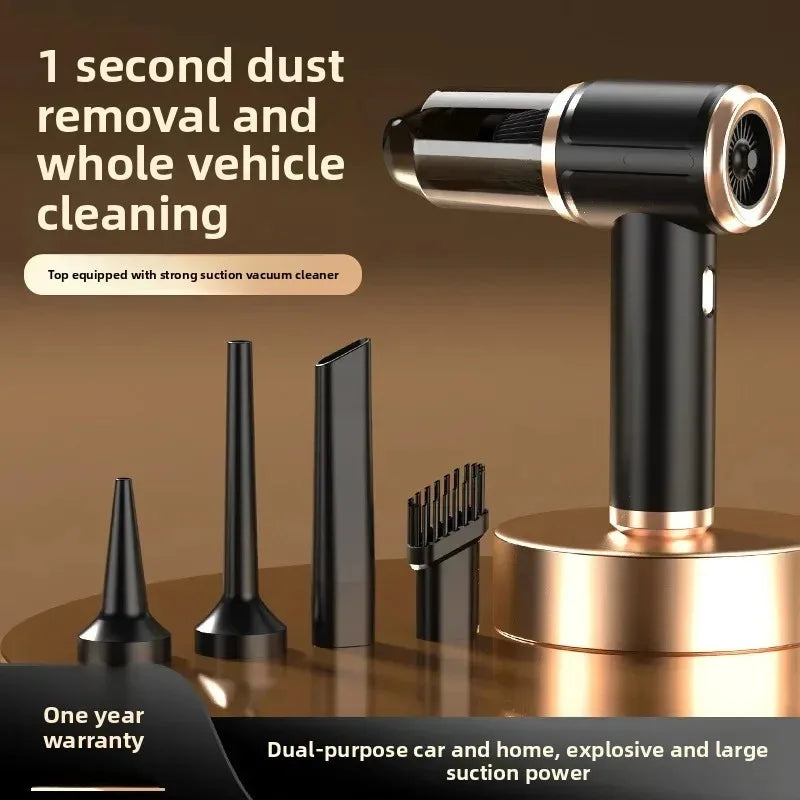 Handheld Vacuum Cleaner Mini Dust Remover Car Vacuum Cleaner Rechargeable Multifunctional Wireless Dust Catcher For Car Low Nois