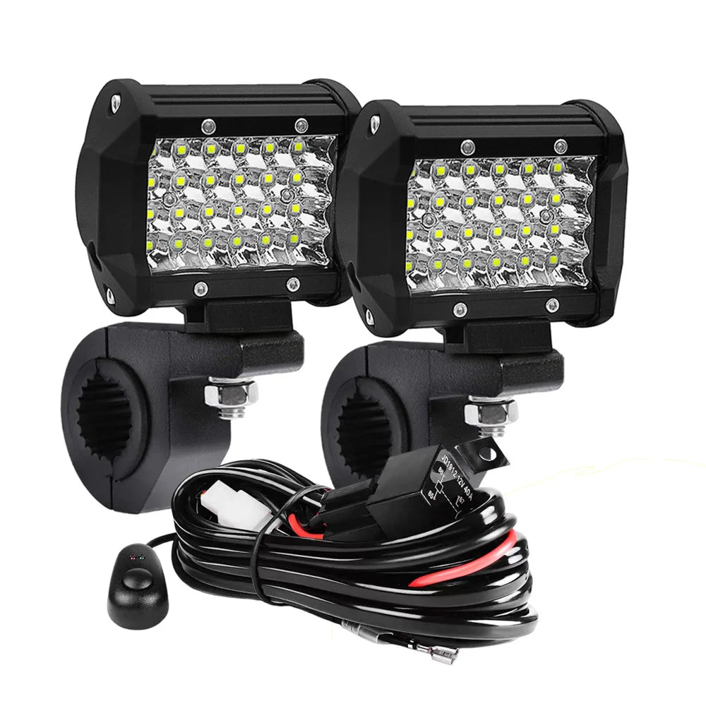 LED Light Bar Car Offroad 4X4 Led Headlights 12-24V Spotlights Ledbar Pods Driving Fog Light for Truck ATV SUV Auto Accessories