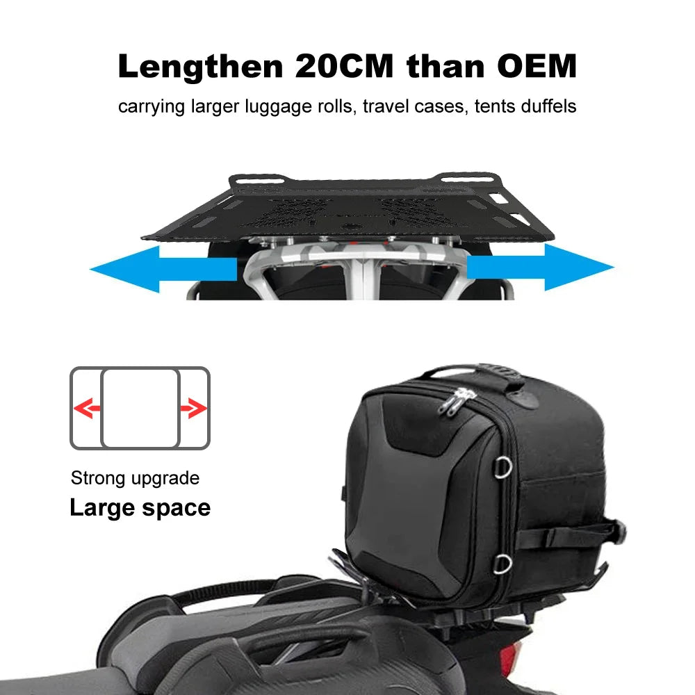 Motorcycle Accessories FOR YAMAHA TRACER9 Tracer 9 900 GT TRACER 9GT 900GT 2015 - 2024 2023 Rear Enlargement Rack Luggage Rails