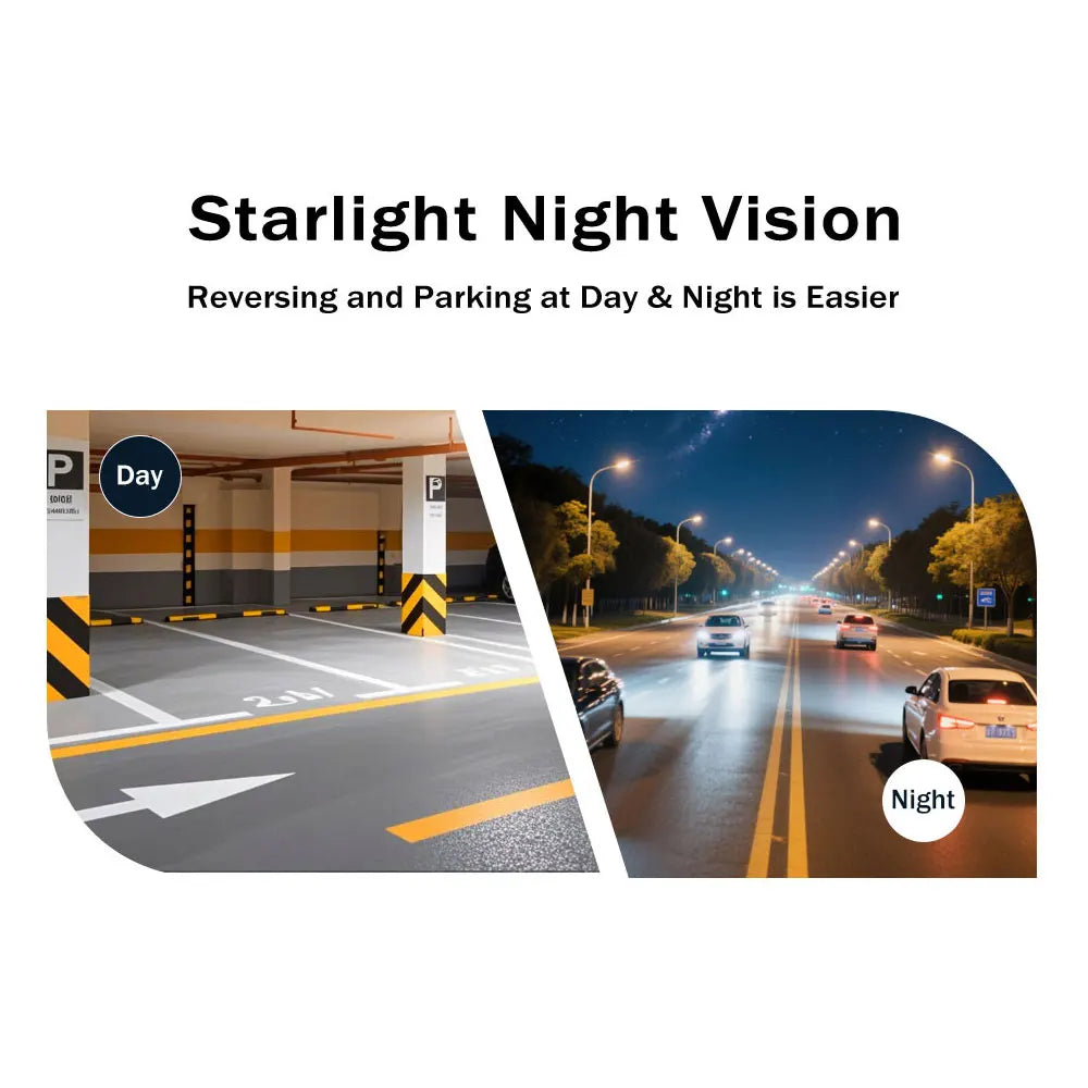 AHD 1080P AHD 720P Car Intelligent Dynamic Trajectory Moving Guide Parking Line 4K CCD Rear View HD Reverse Backup Tracks Camera