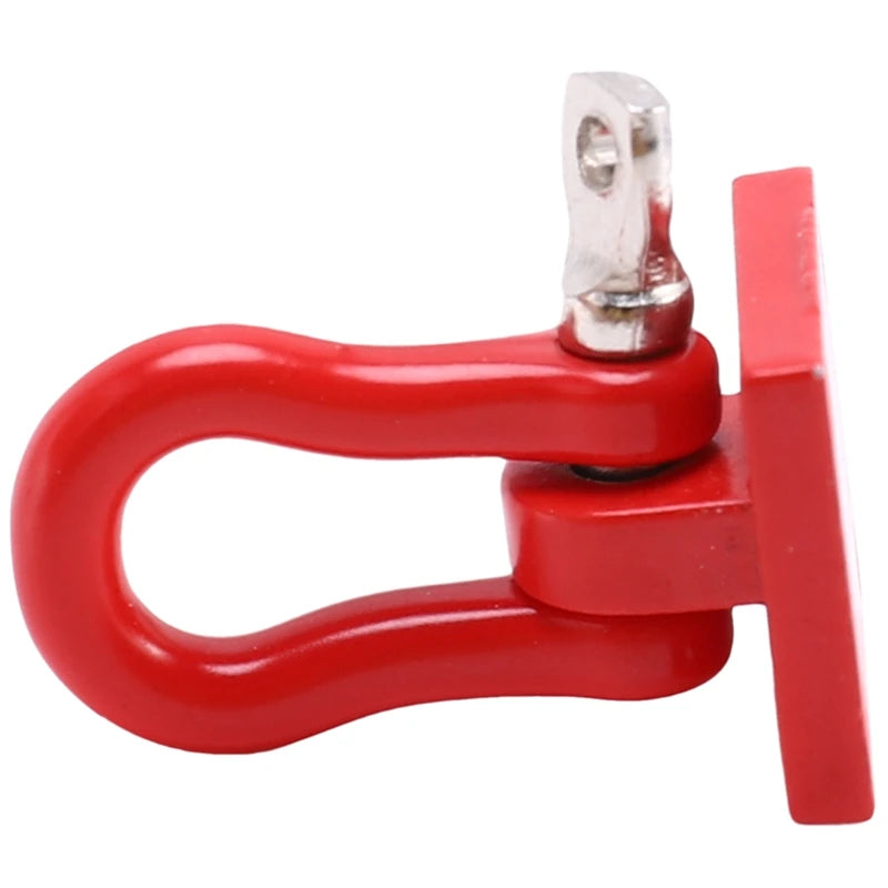Trailer hook and screws 2Pcs Metal Front Rear Bumper Rescue Trailer Hook & Mount Set for Wpl Rc Car Truck Light Weight Cool and