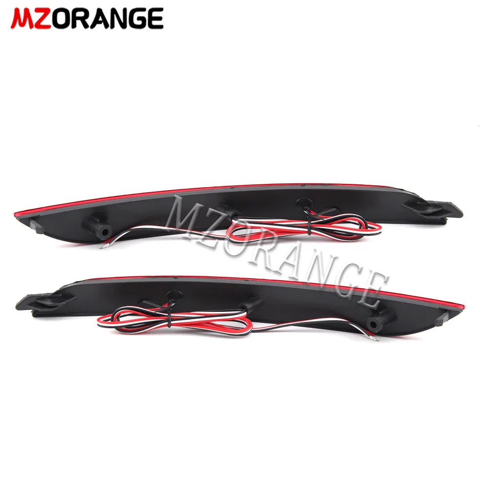 LED Rear Bumper Reflector Light for Hyundai Elantra 2012 -2014 Rear Lamps Brake Lights Warning Reflector Fog Lamp Spare Parts