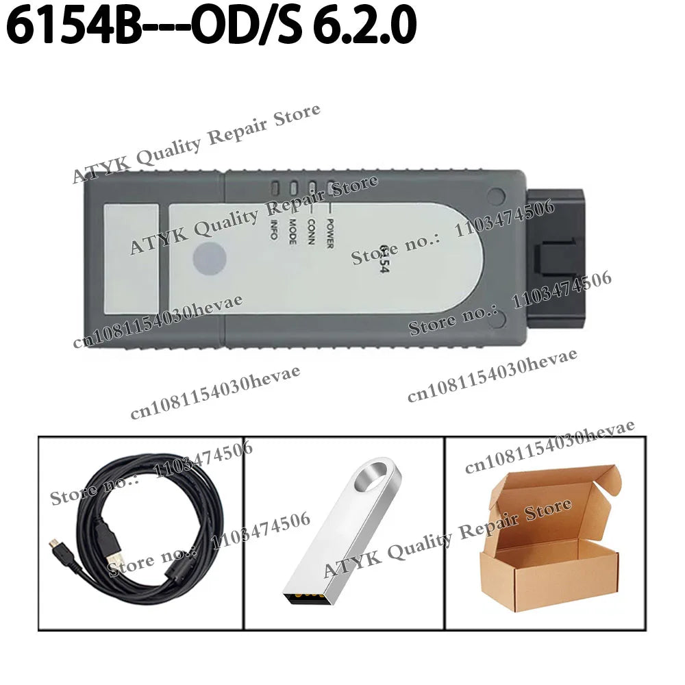 V-AS 6154A ODIS V7.2.1 WIFI obd2 scanner automotriz inspection tools diagnostics for cars tuning auto v-as 6154 New V-W AU-DI