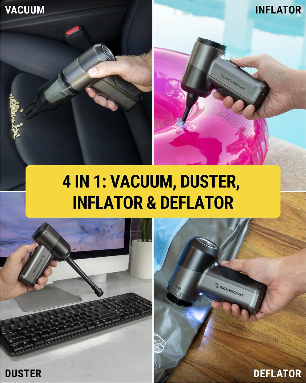 Portable Small Vacuum Cleaner For Multi Purpose Vehicles Small Household Pump Handheld Car Vacuum Cleaner