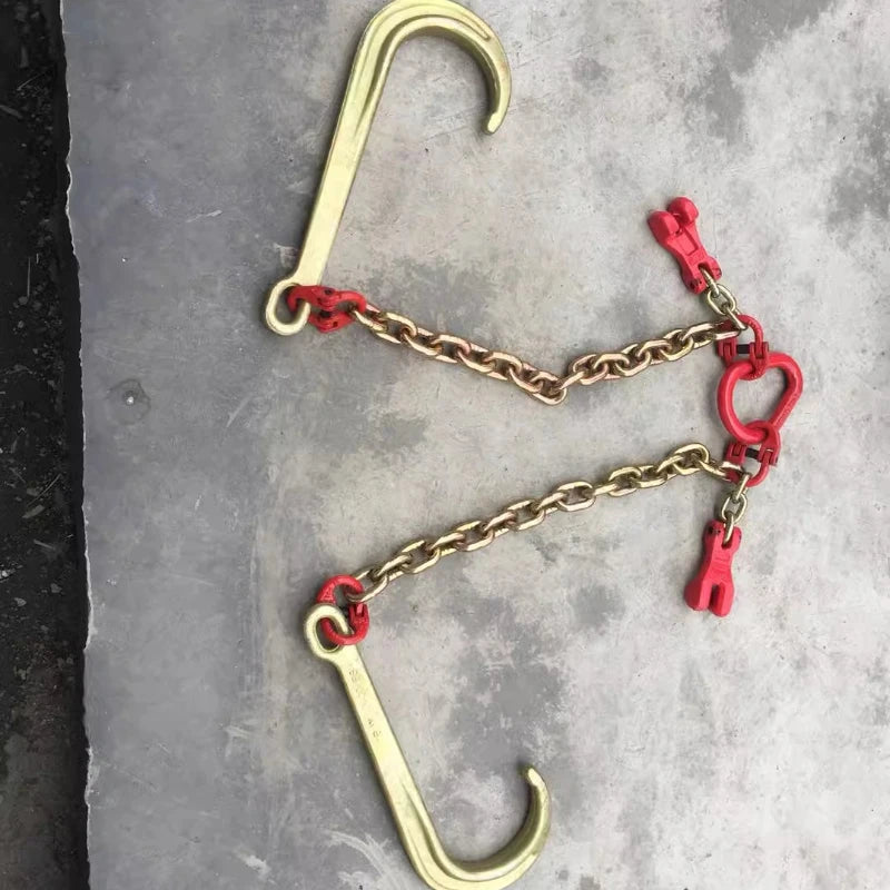 Camión de rescate en carretera Remolque Grúa Accesorios Gancho Cadena Gancho Níspero Grúa