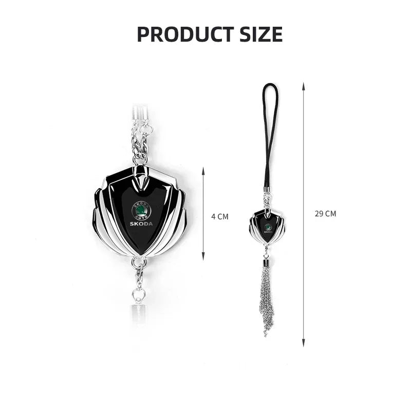 Auto Rearview Pendants Car Interior Accessories For Skoda Octavia MK2 MK1 2 3 A5 A7 A8 Fabia Karoq Superb Rapid Kamiq Scala