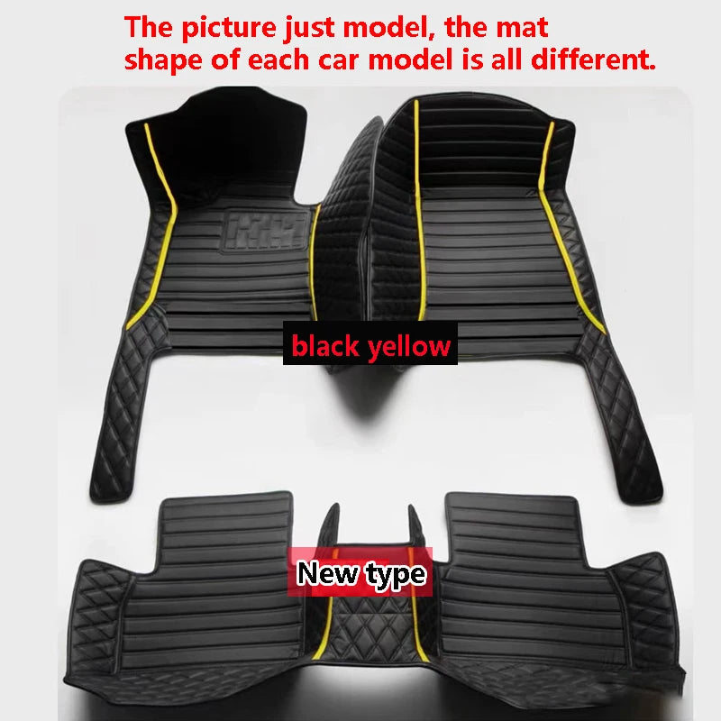 Custom 3D Car Floor Mats for Volkswagen VW Passat b8 2016 2017 2018 2019 2020 Interior Accessories